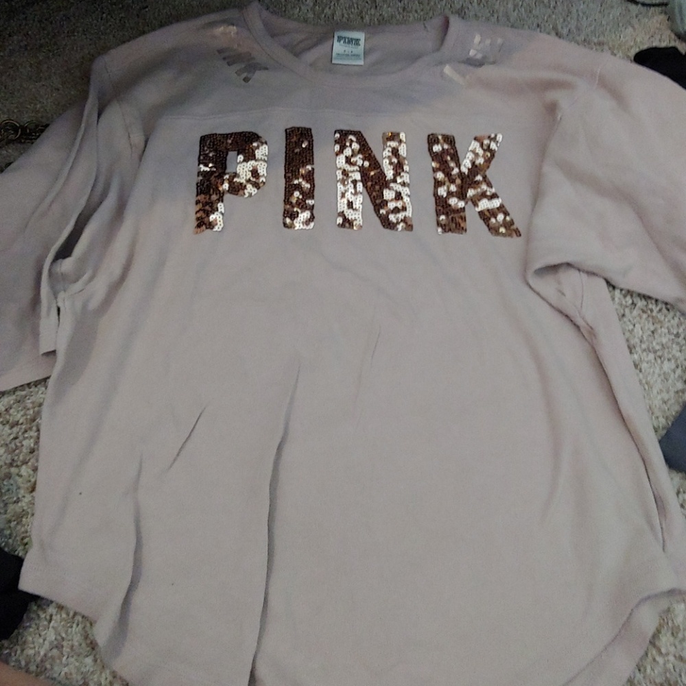 Pink lightweight sweater